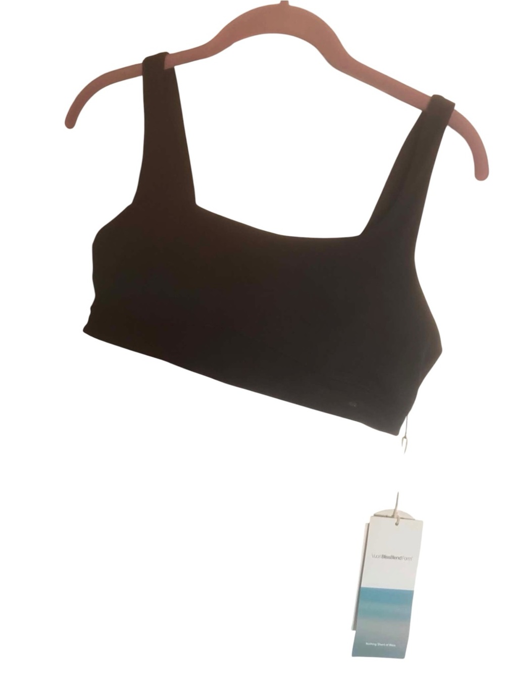 NWT Vuori All The Form Bra BLACK Size Medium